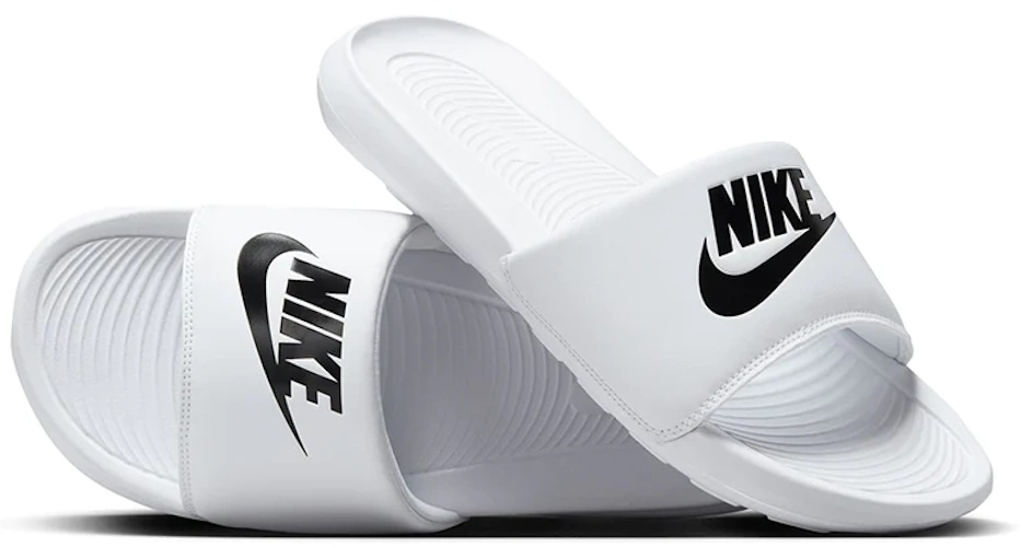 Șlapi pentru bărbați Nike Victori One Slide White/Black, s.42.5