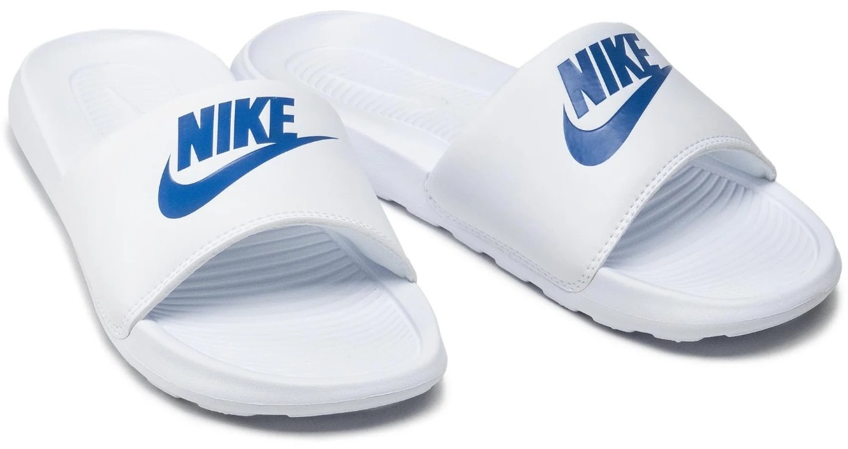 Шлёпанцы мужские Nike Victori One Slide White/Game Royal, s.44
