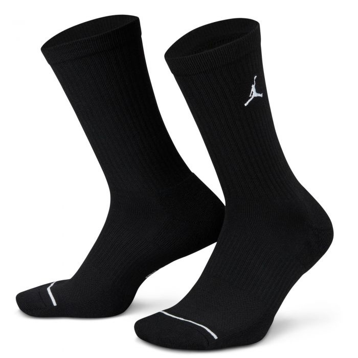 Ciorapi pentru bărbați Nike U Jordan Ed Cush Poly Crew 3Pr 144 Black, s.M