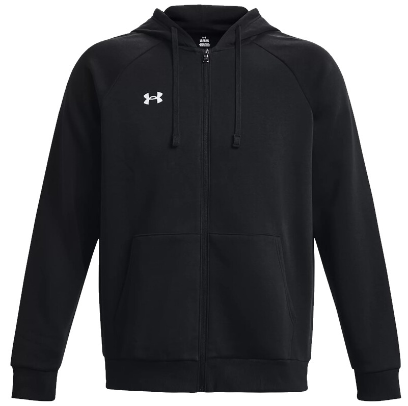 Мужская толстовка Under Armour Rival Fleece FZ Hoodie Black XXL