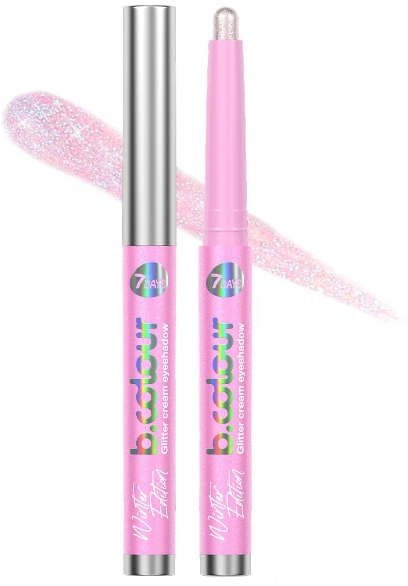 Fard-creion de pleoape 7 Days BColour Glitter Eyeshadow Stick 01 Prosecco