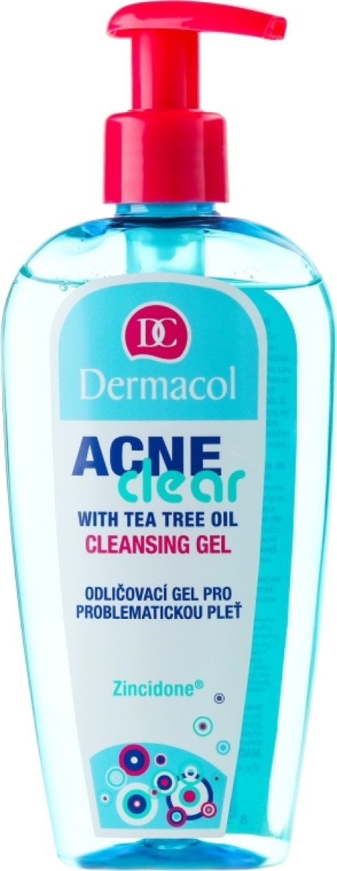 Средство для снятия макияжа Dermacol Acne Clear Zincidone Gel 200ml