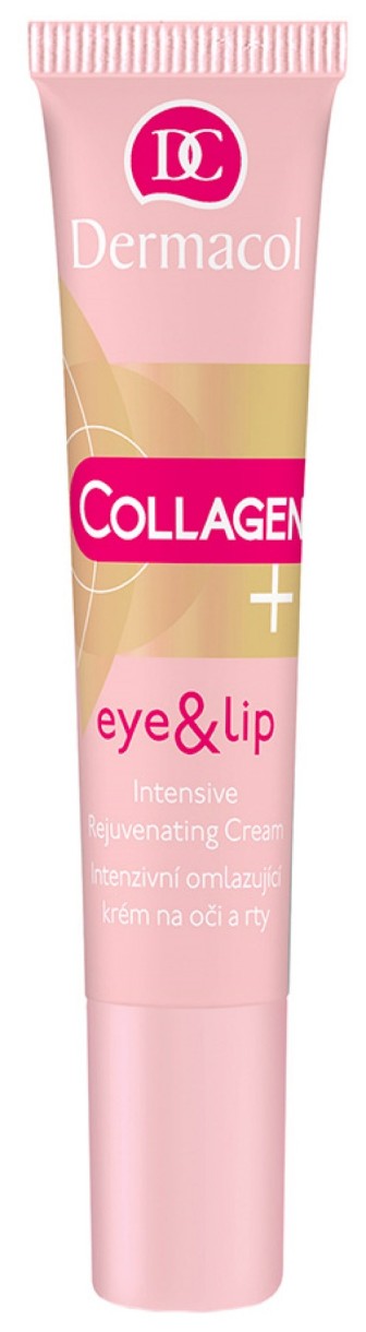 Крем для кожи вокруг глаз Dermacol Collagen+ Eye & Lip Intensive Rejuvenating Cream 15ml
