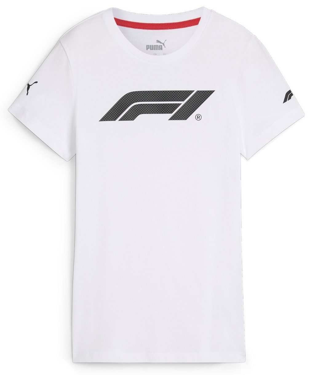 Tricou de dame Puma F1 Logo Graphic Tee Wns Puma White, s.S