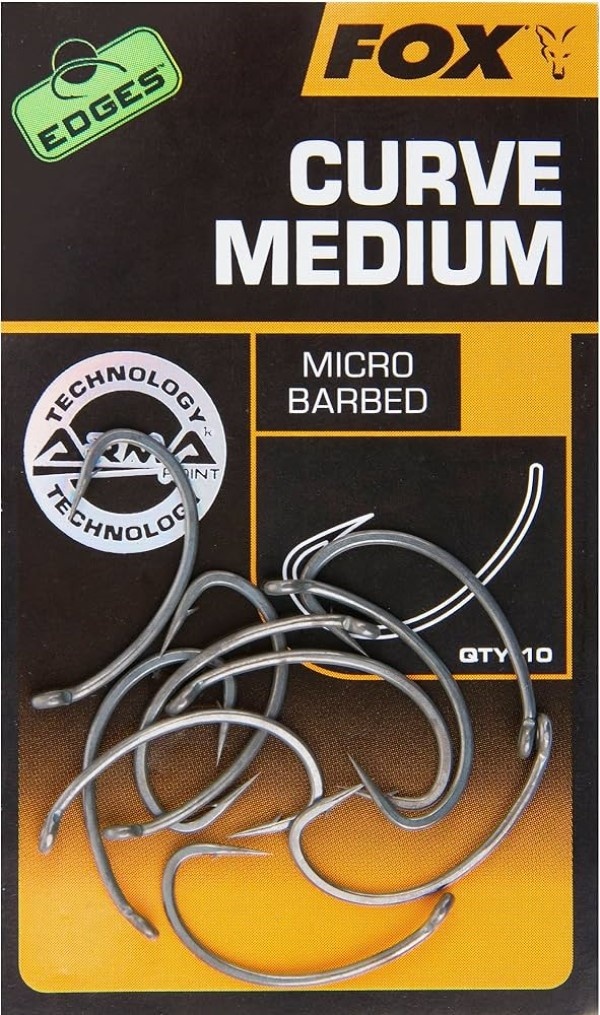 Cârlige pentru pescuit Fox Edges Armapoint Curve Shank Medium 4 10pcs
