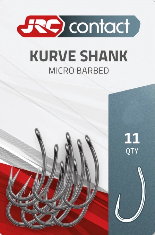 Крючки для рыбалки JRC Kurve Shank Carp Hooks 4 11pcs