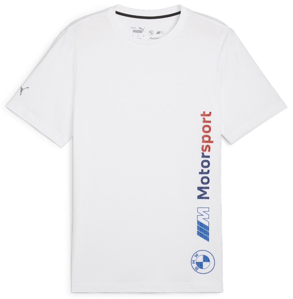 Tricou bărbătesc Puma Bmw Mms Logo Tee + Puma White, s.XXL