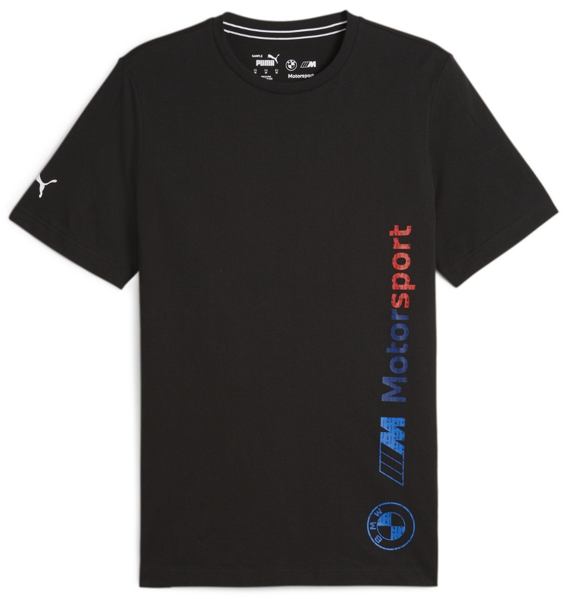 Tricou bărbătesc Puma Bmw Mms Logo Tee + Puma Black, s.XXL