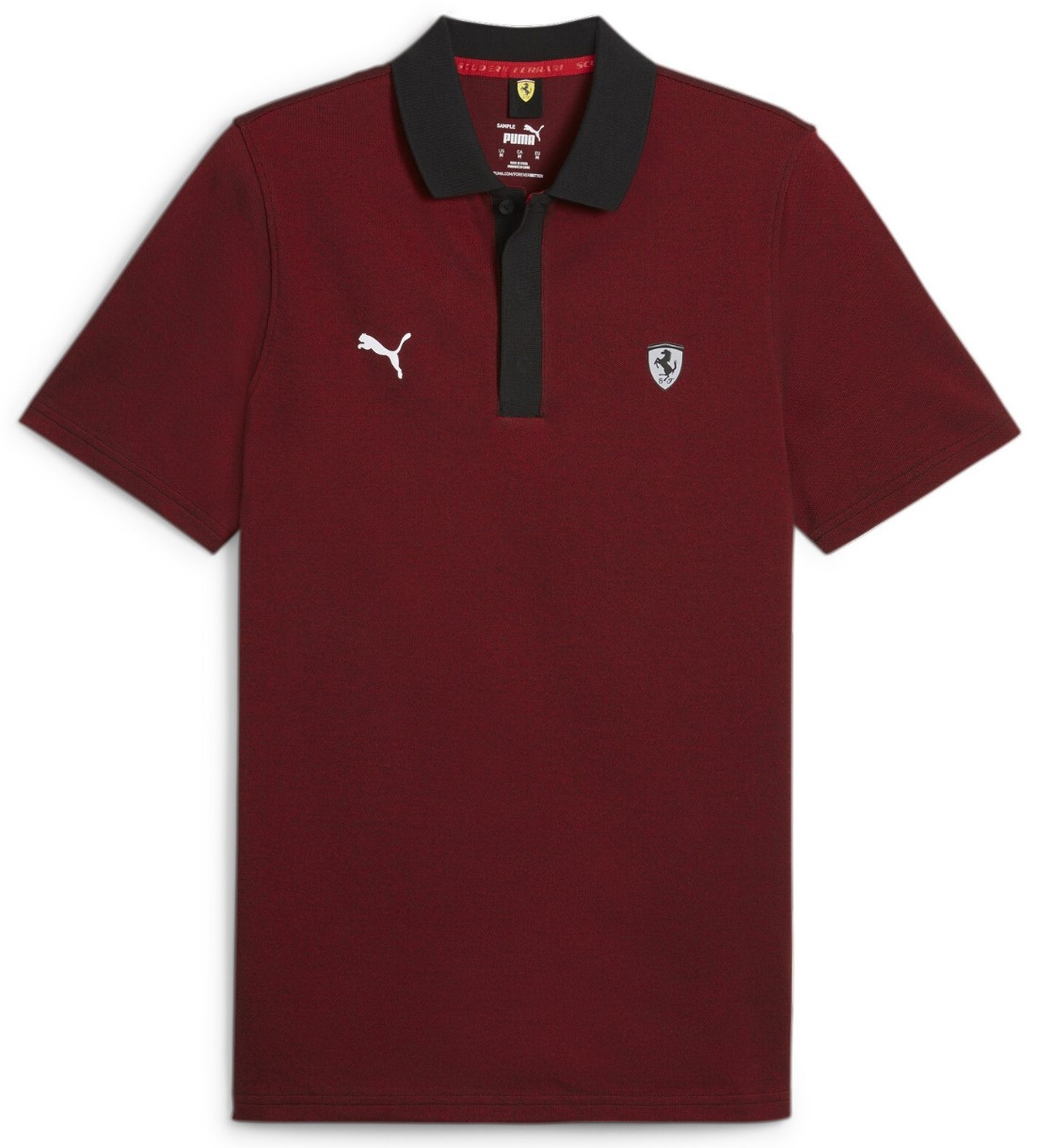 Поло Puma Ferrari Style 2 Tone Rosso Corsa S