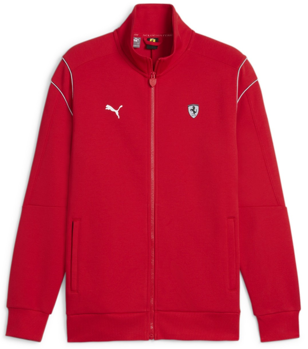 Hanorac pentru bărbați Puma Ferrari Style Mt7 Jacket Rosso Corsa M (PU62382902)