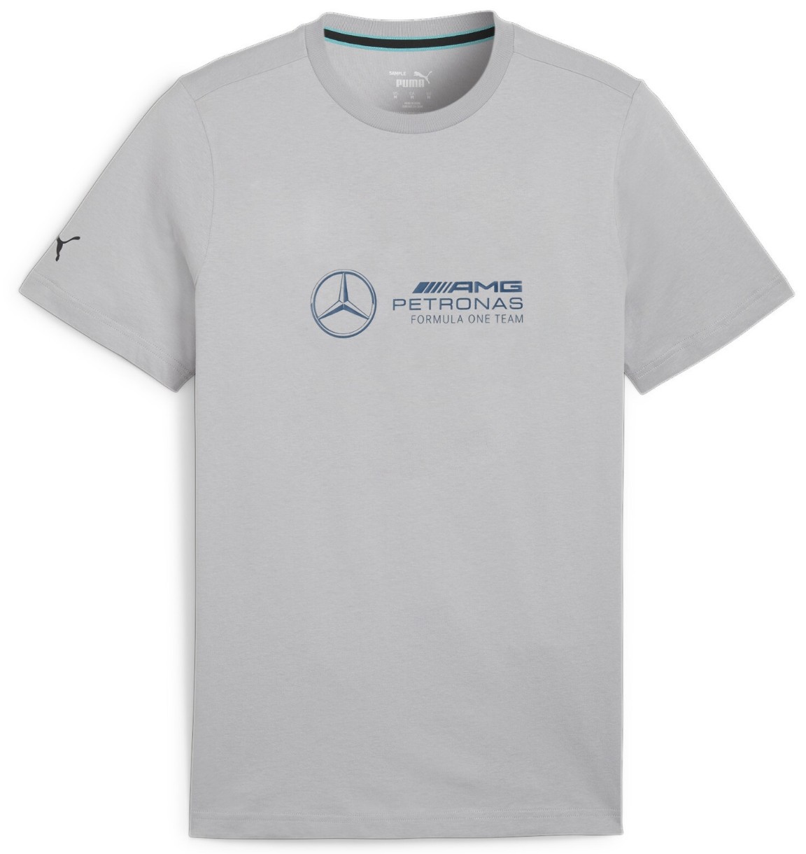 Tricou bărbătesc Puma Mapf1 Logo Tee Team Silver, s.XXL