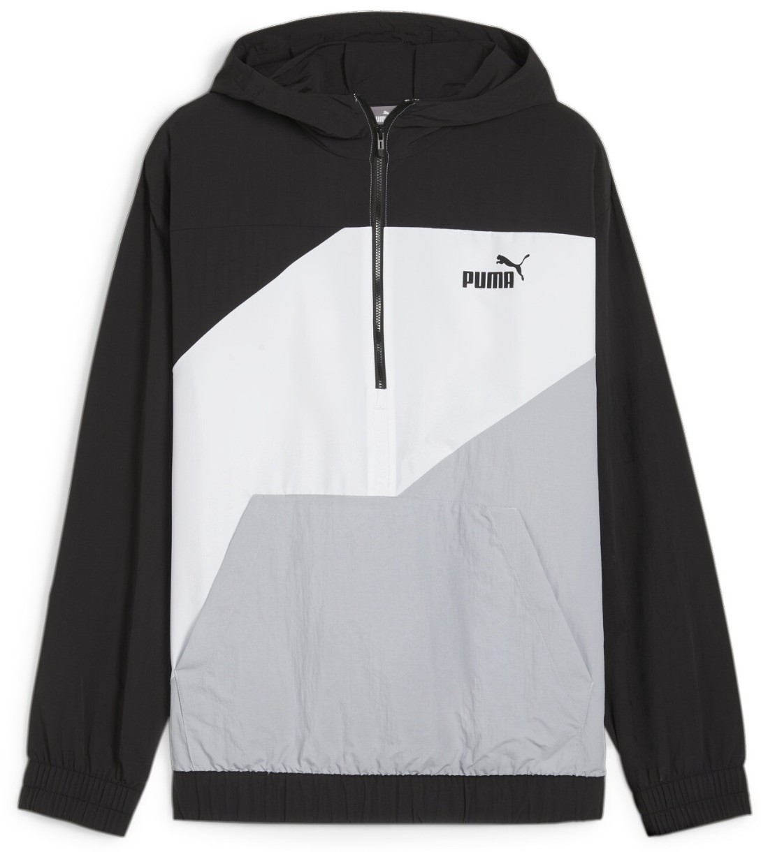 Jachetă pentru bărbați Puma Power Windbreaker 1/2 Zip Puma Black XL