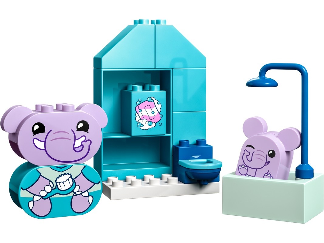 Set de construcție Lego Duplo: Daily Routines Bath Time (10413)