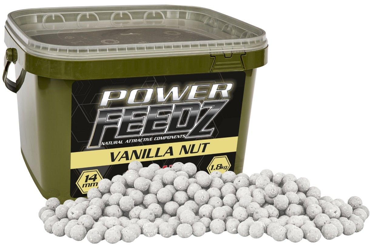 Бойлы для рыбалки Power Feedz Vanilla Nut 14mm 1.8kg