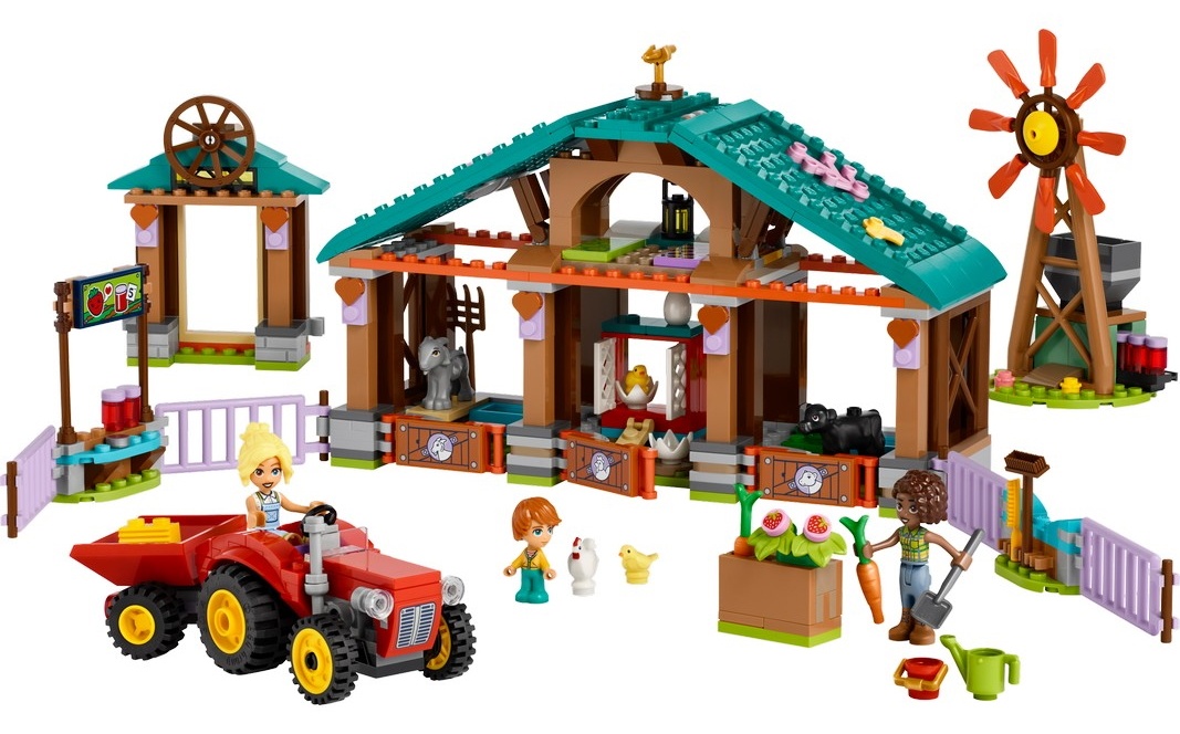 Set de construcție Lego Friends: Farm Animal Sanctuary (42617)
