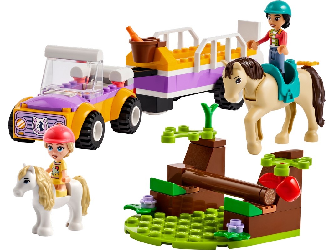Set de construcție Lego Friends: Horse and Pony Trailer (42634)