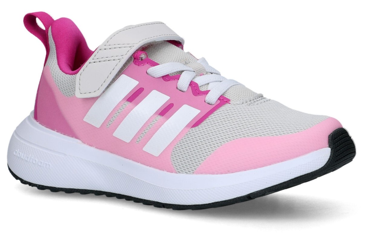 Кроссовки детские Adidas FortaRun 2.0 El K Grey/Pink s.34