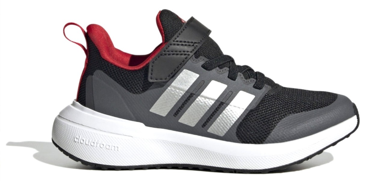 Кроссовки детские Adidas FortaRun 2.0 EL K Black/Grey s.39.5