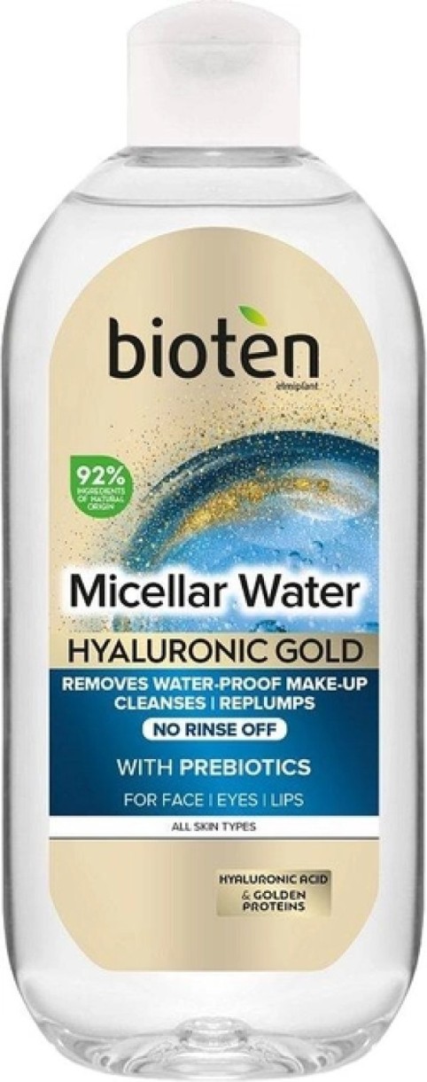 Мицеллярная вода Bioten Hyaluronic Gold 400ml
