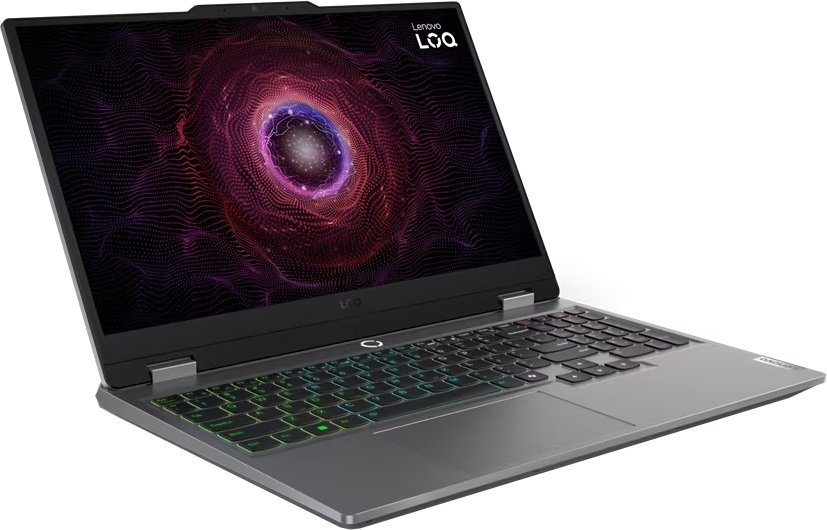 Laptop Lenovo LOQ 15AHP9 Luna Grey (R7 8845HS 16Gb 1Tb RTX4050)