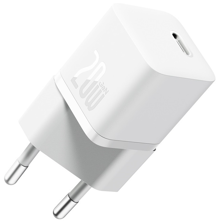 Зарядное устройство Baseus GaN5 Mini White (CCGN070502)