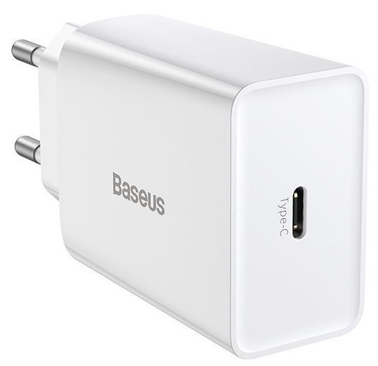 Зарядное устройство Baseus Speed Mini 1C White (CCFS-SN02)