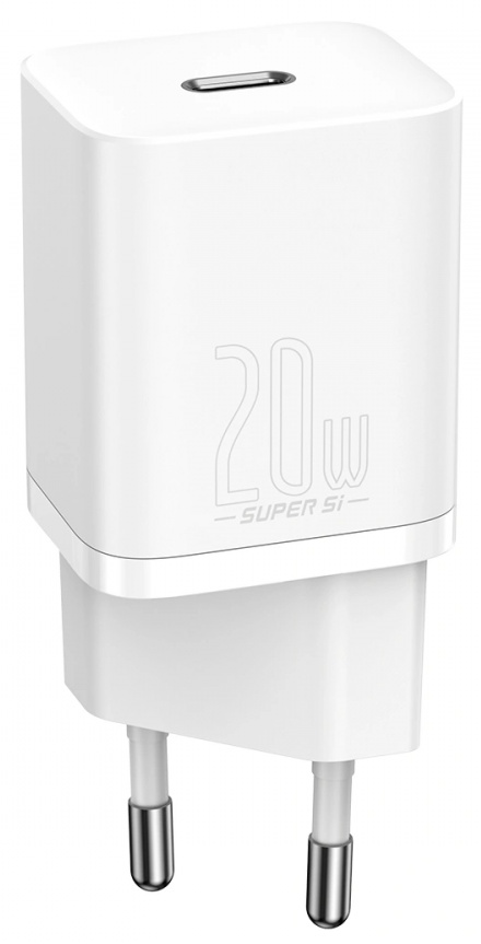 Зарядное устройство Baseus Super Si 1C White (TZCCSUP-B02)