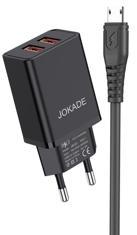 Зарядное устройство Jokade JB024-3 Black