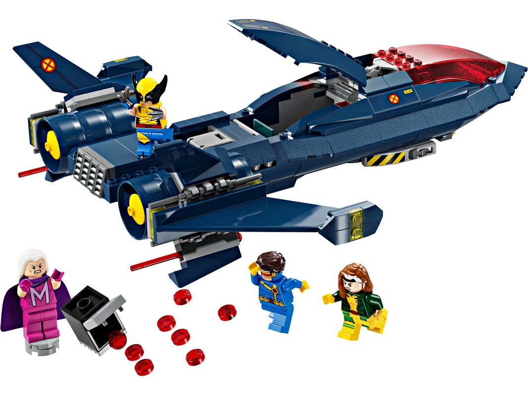 Set de construcție Lego Marvel: X-Men X-Jet (76281)
