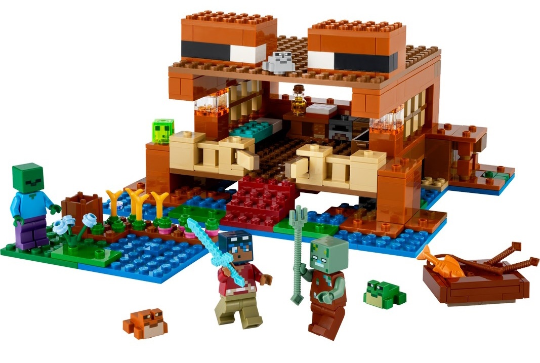Set de construcție Lego Minecraft: The Frog House (21256)