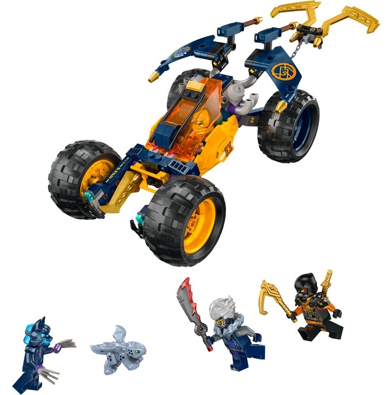 Set de construcție Lego Ninjago: Arin's Ninja Off-Road Buggy Car (71811)