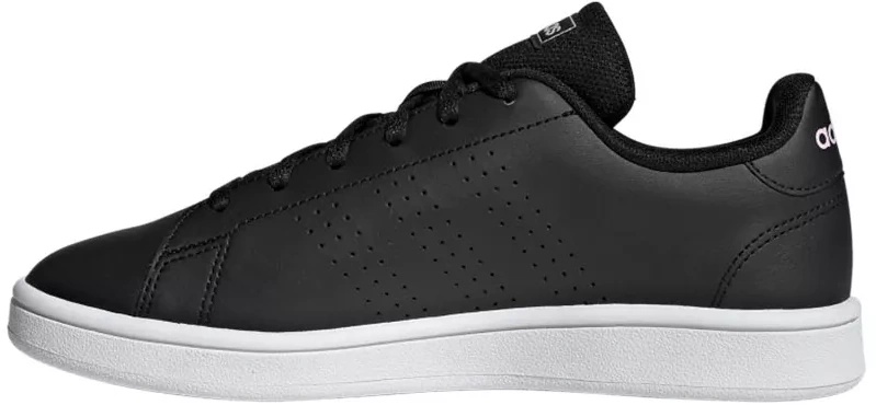 Кроссовки женские Adidas Advantage Base Core Black/Clear Pink, s.37.5