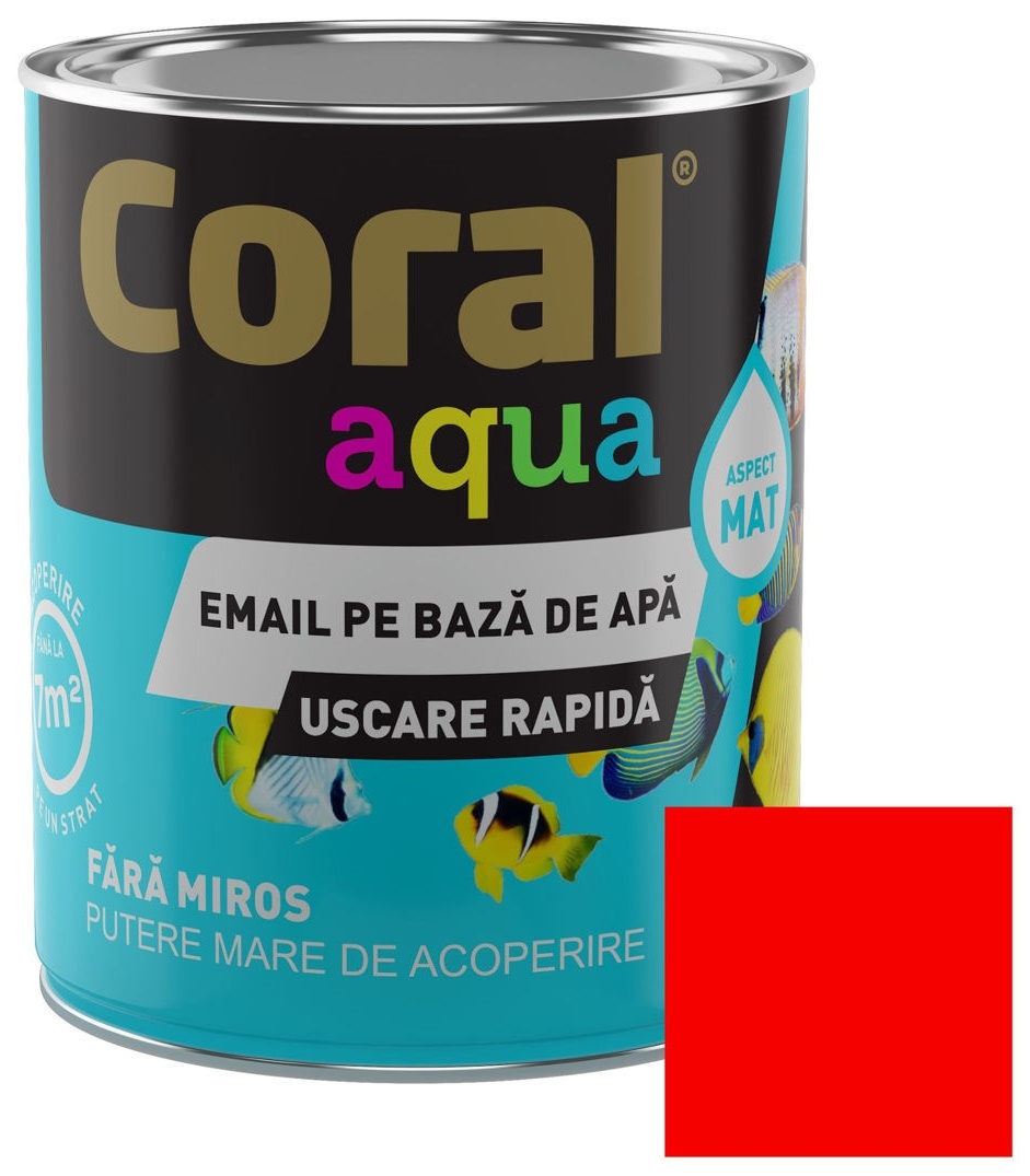 Краска Coral Aqua CA06RS 0.6L