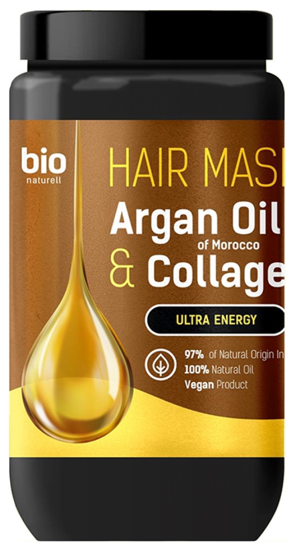 Маска для волос Bio Naturell Argan Oil & Collagen Mask 946ml
