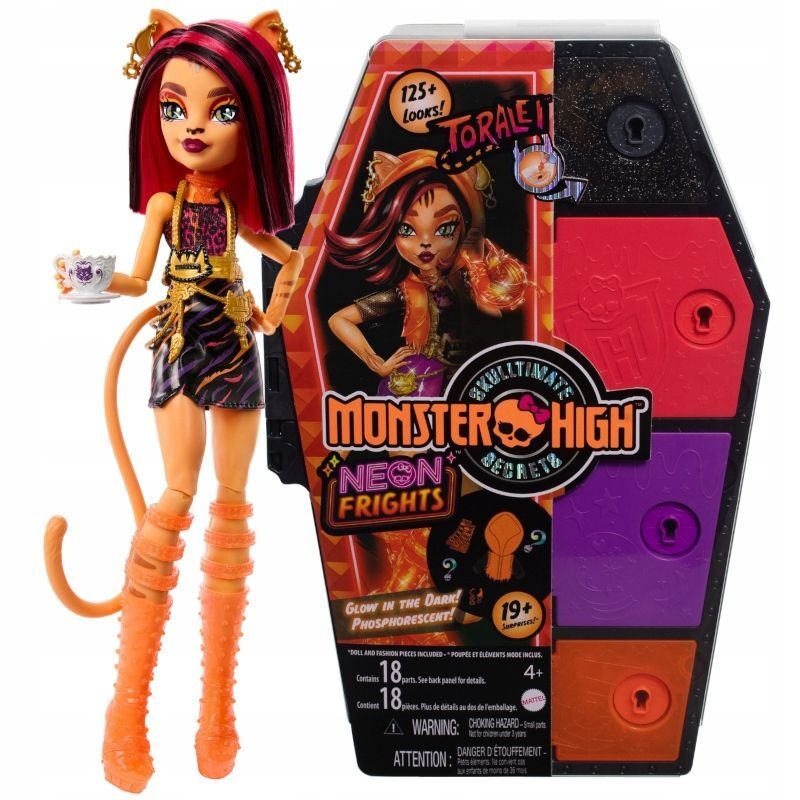 Păpușa Mattel Monster High Doll Toralei Stripe (HNF80)
