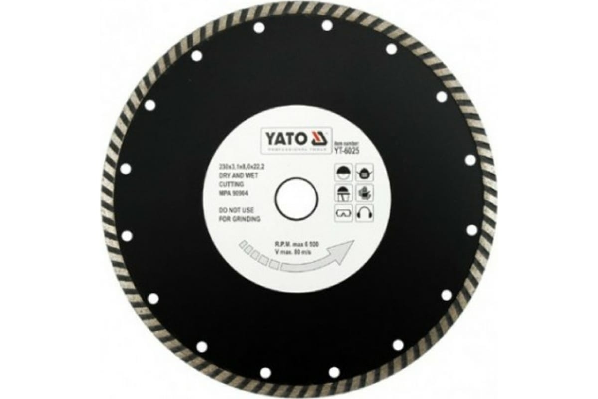 Диск для резки Yato YT-6025