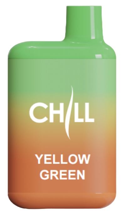 Электронная сигарета Chill Mini Box 600 Yellow Green