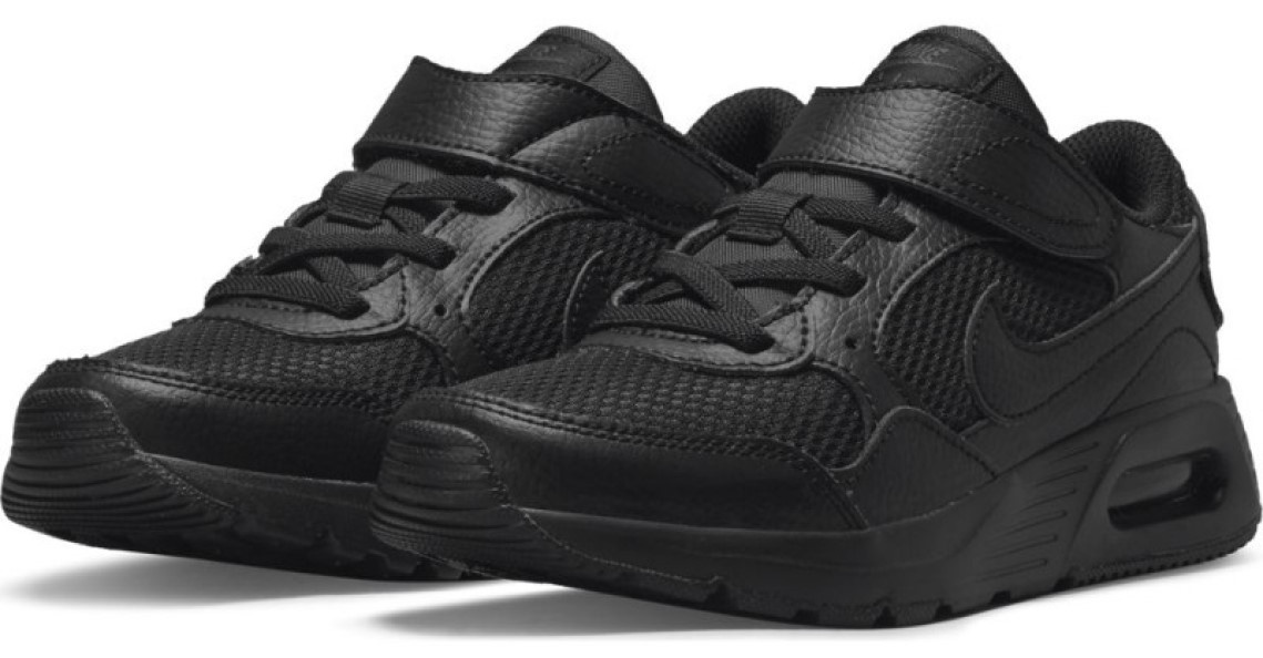 Adidași pentru copii Nike Air Max Sc (Psv) Triple Black, s.35