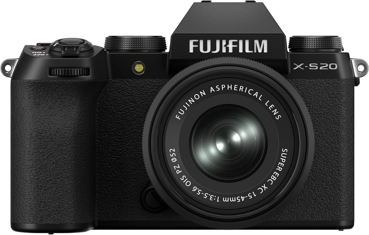 Aparat foto Fujifilm X-S20 Black + XC15-45mm Kit