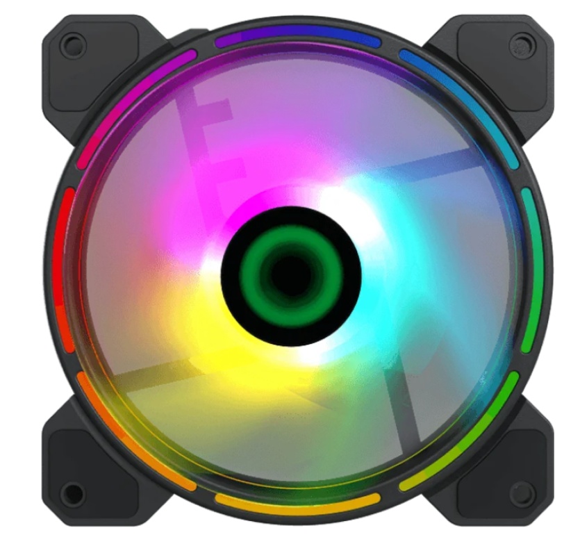 Вентилятор для корпуса GameMax FN-12Rainbow-D - купить по выгодной цене ...
