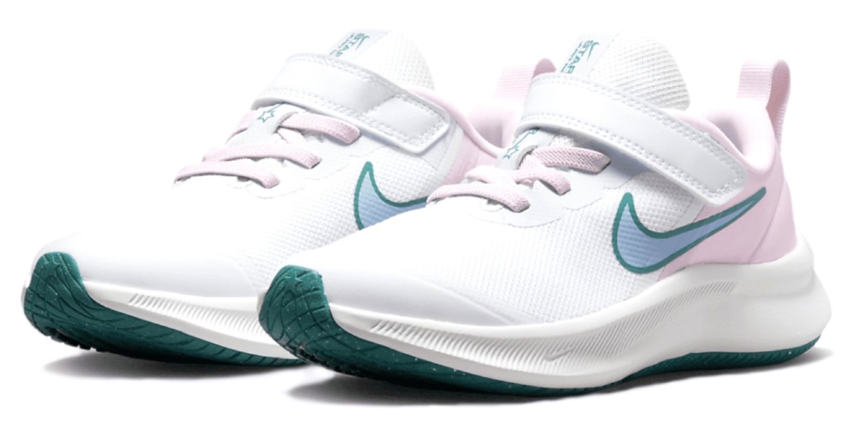 Adidași pentru copii Nike Star Runner 3 (Psv) White/Pink s.28