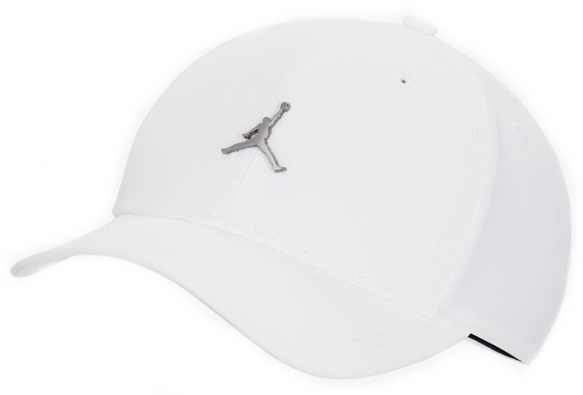 Бейсболка Nike Jordan Rise Cap S Cb Mtl Jm White/Gunmetal, s.S/M