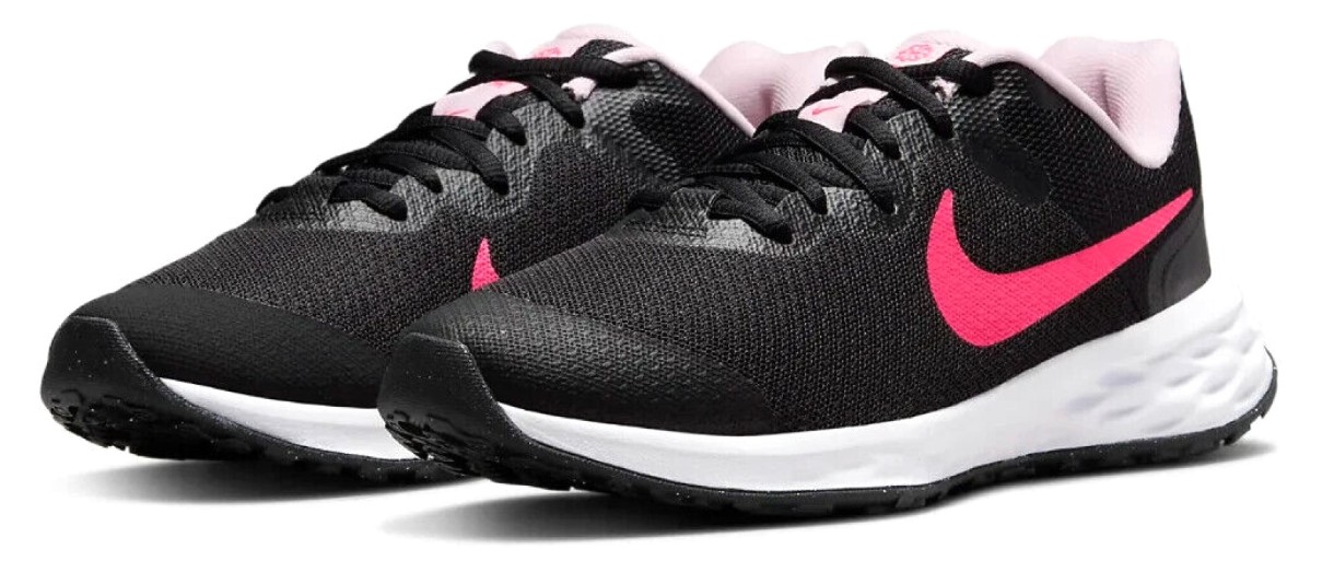 Adidași pentru copii Nike Revolution 6 Nn (Gs) Black s.36.5 (DD1096007)