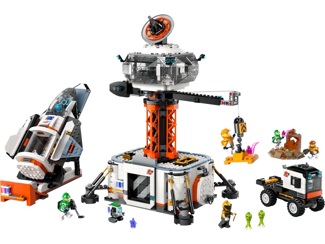 Set de construcție Lego City: Space Base and Rocket Launchpad (60434)