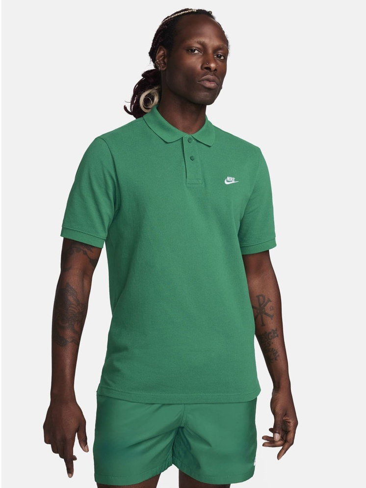 Поло Nike M Nk Club Ss Polo Pique Green, s.XL