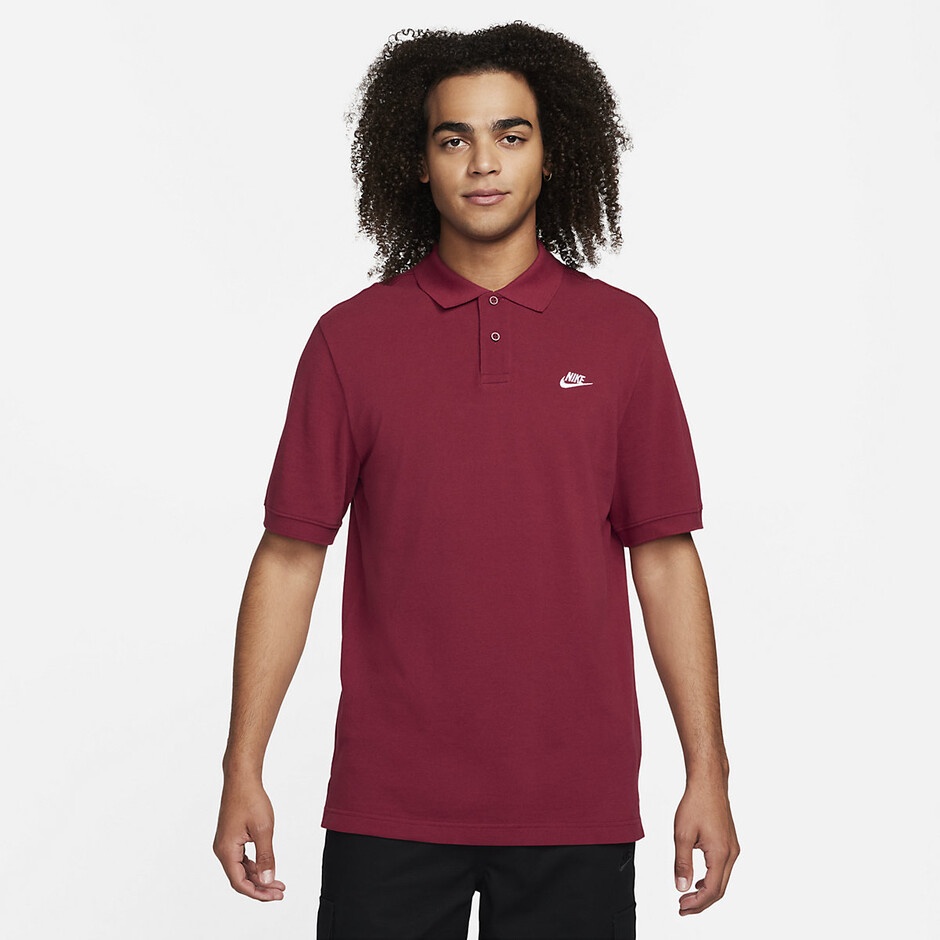 Polo Nike M Nk Club Ss Polo Pique Team Red/White, s.L