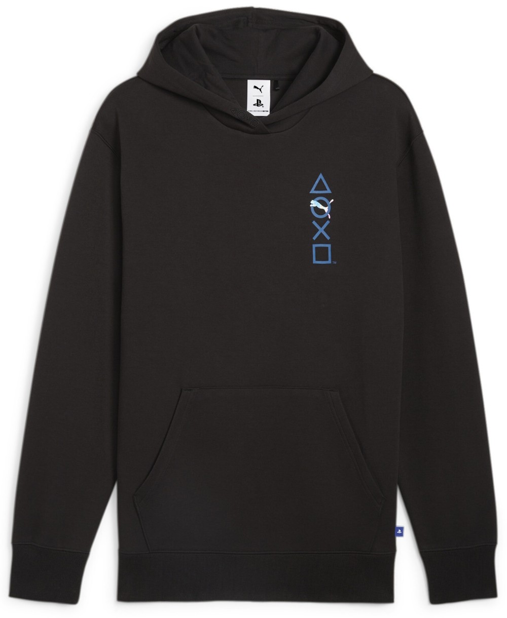 Мужская толстовка Puma X Playstation Graphic Hoodie Dk Puma Black, s.M