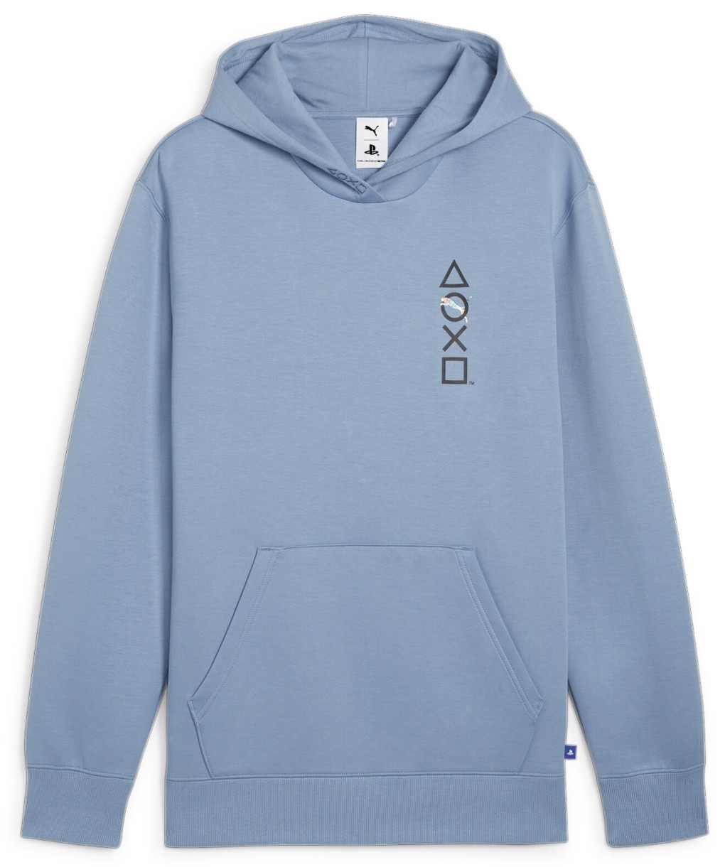 Мужская толстовка Puma X Playstation Graphic Hoodie Dk Zen Blue, s.M