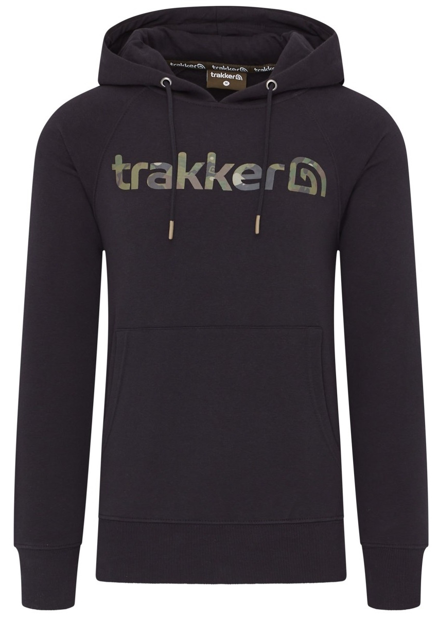Hanorac pentru bărbați Trakker CR Logo Hoody Black Camo M