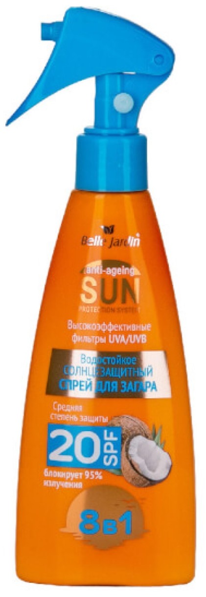 Spray de protecție solară Belle Jardin Sun Protection Anti-Ageing Spray SPF20 180ml